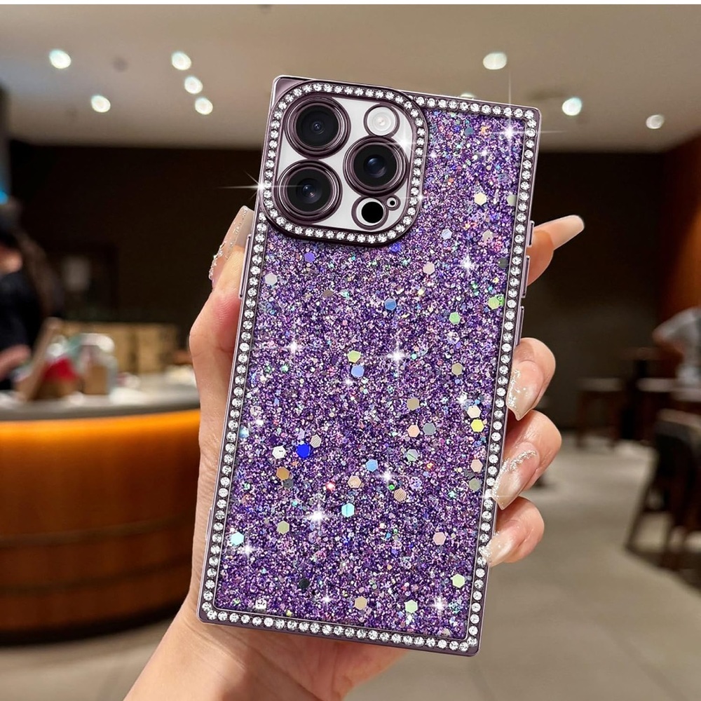 💋2/$20💋 iPhone 16 Pro Max Glitter Case